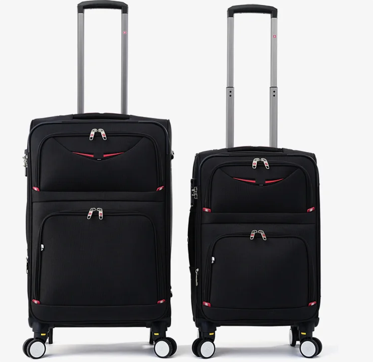 Spinner Wheel Rolling Suitcase 20 Inch - 20インチスーツケース、取り外し可能なホイール付き荷物、男性用オックスフォード拡張ローリングラゲッジスーツケース、トロリーバッグ、28インチスピナースーツケース