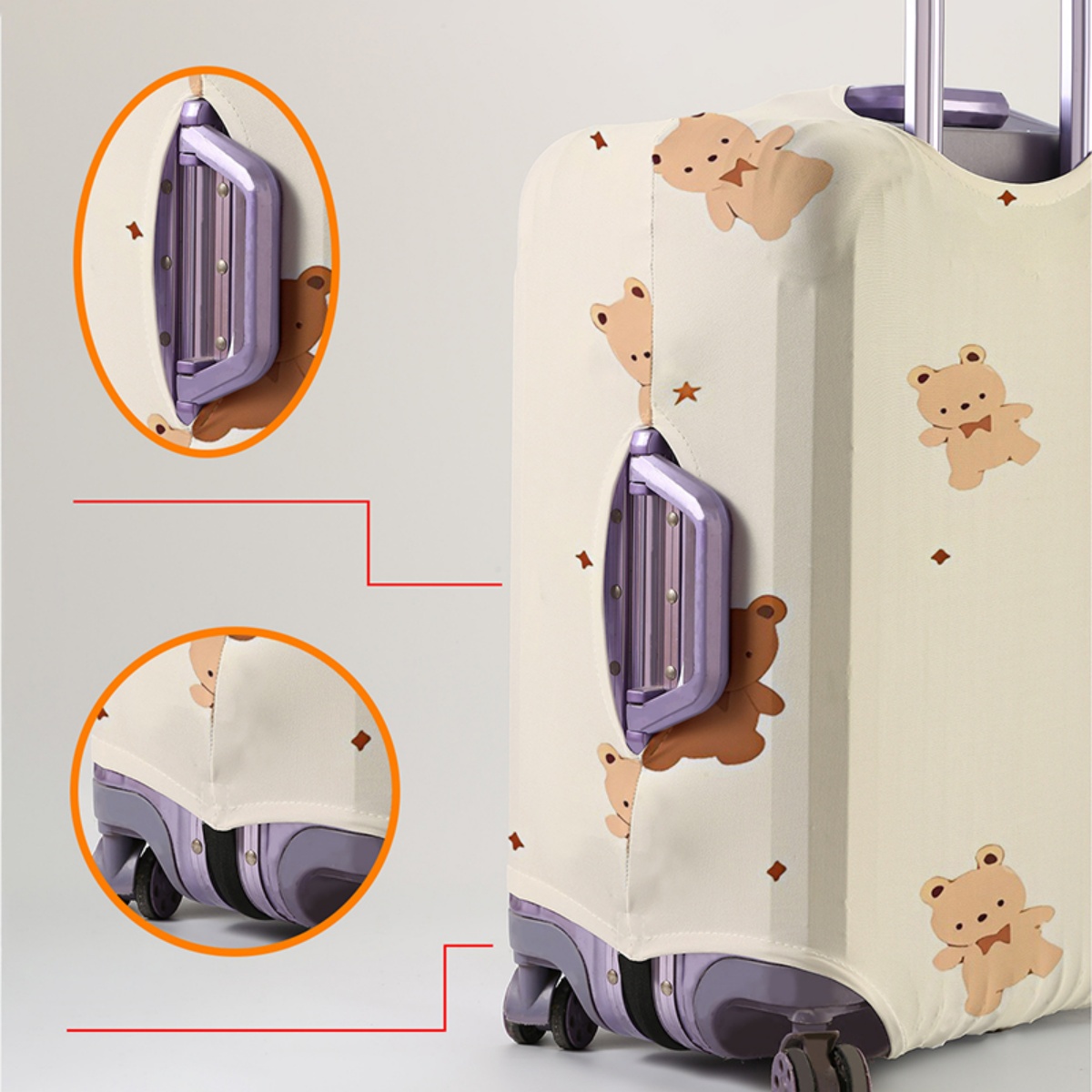 荷物カバープロテクター弾性防水防塵 18-32 インチのスー - Waterproof Suitcase Cover Protector のレビューと価格