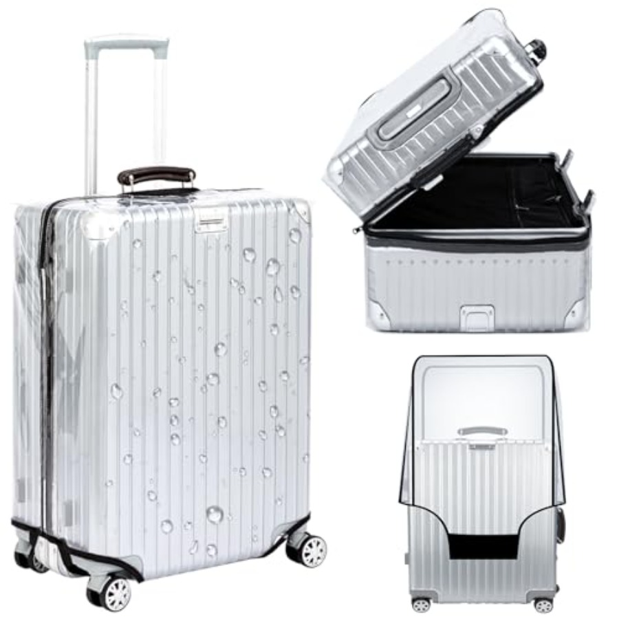 Veki クリアスーツケースカバー PVC プロテクター ジ - Luggage Protective Cover Transparent のレビューと価格