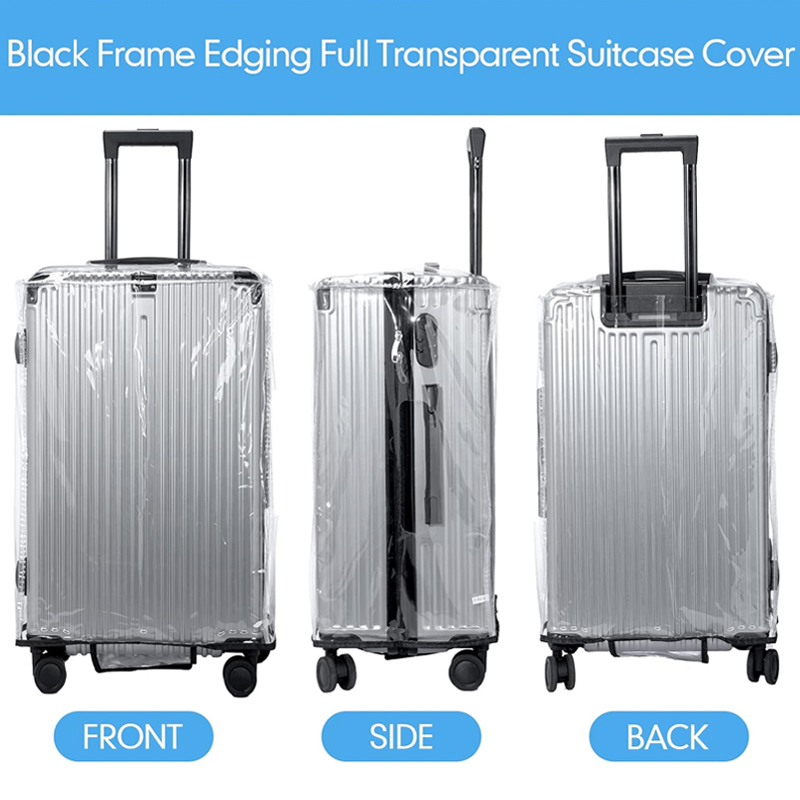 完全透明荷物プロテクターカバー PVC 防水防塵耐久性のある - Luggage Protective Cover Transparent のレビューと価格