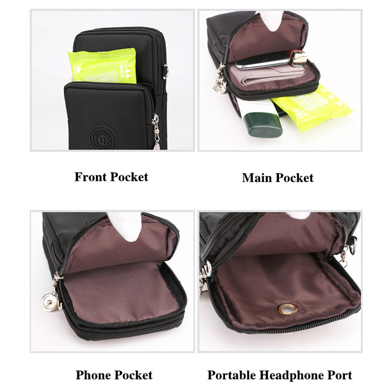 携帯電話バッグ レディース クロスボディ オックスフォード生 - Wallets のレビューと価格