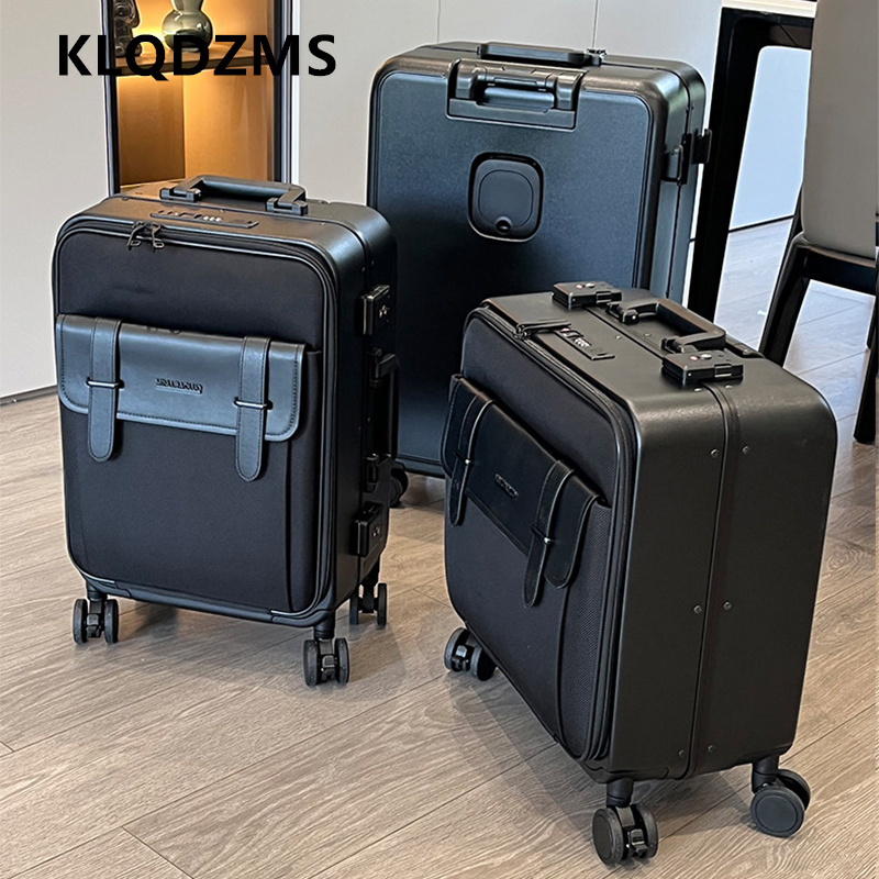 KLQDZMS オックスフォード布製スーツケース フロントオ - Spinner Wheel Rolling Suitcase 20 Inch のレビューと価格