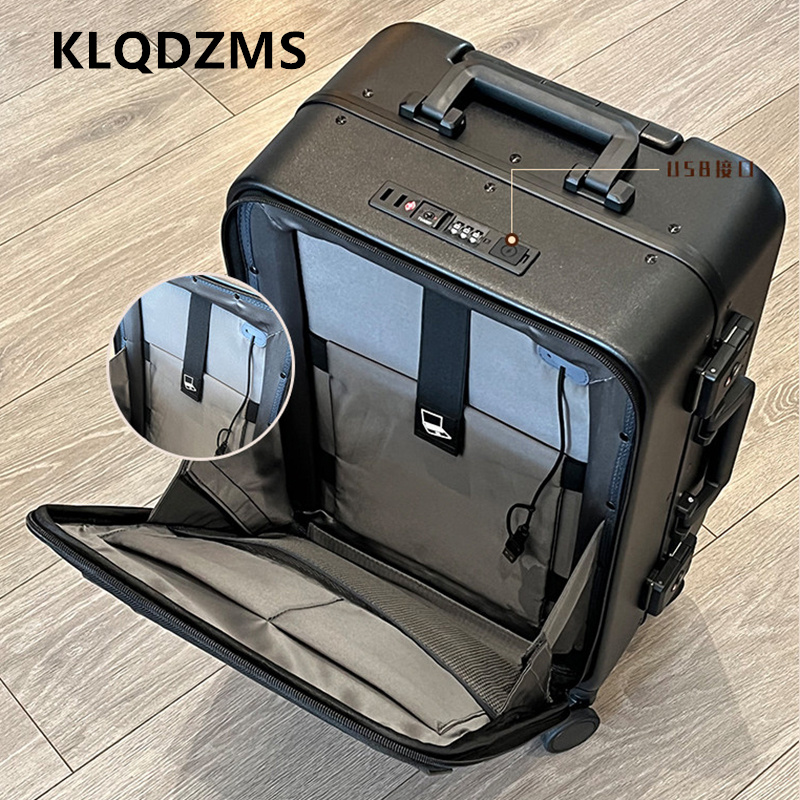KLQDZMS オックスフォード布製スーツケース フロントオ - Spinner Wheel Rolling Suitcase 20 Inch のレビューと価格