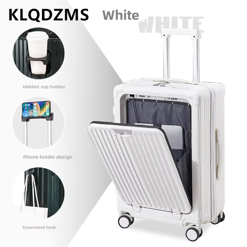 KLQDZMS 20インチ22インチ24インチ26インチラッ - Front Opening Laptop Luggage 24 Inch のレビューと価格