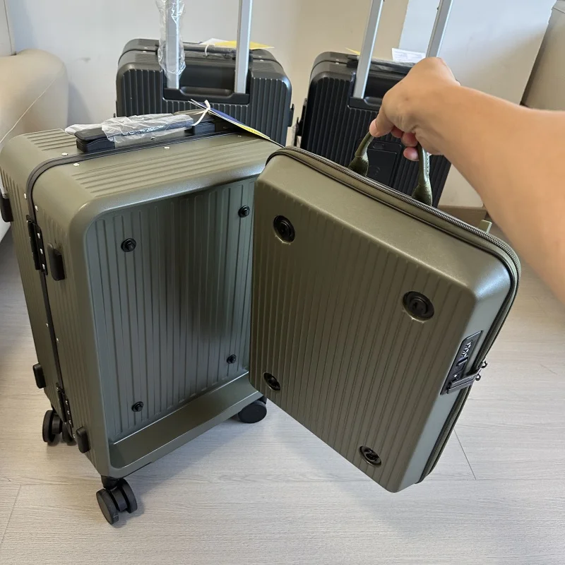 2-in-1 スーツケース、取り外し可能なバックパック、ラッ - Aluminum Frame Carry On Luggage のレビューと価格