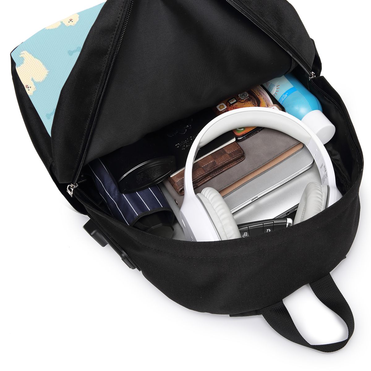 サモエド犬バックパック旅行ノートブックバッグコンピュータ大学 - Travel Bags のレビューと価格