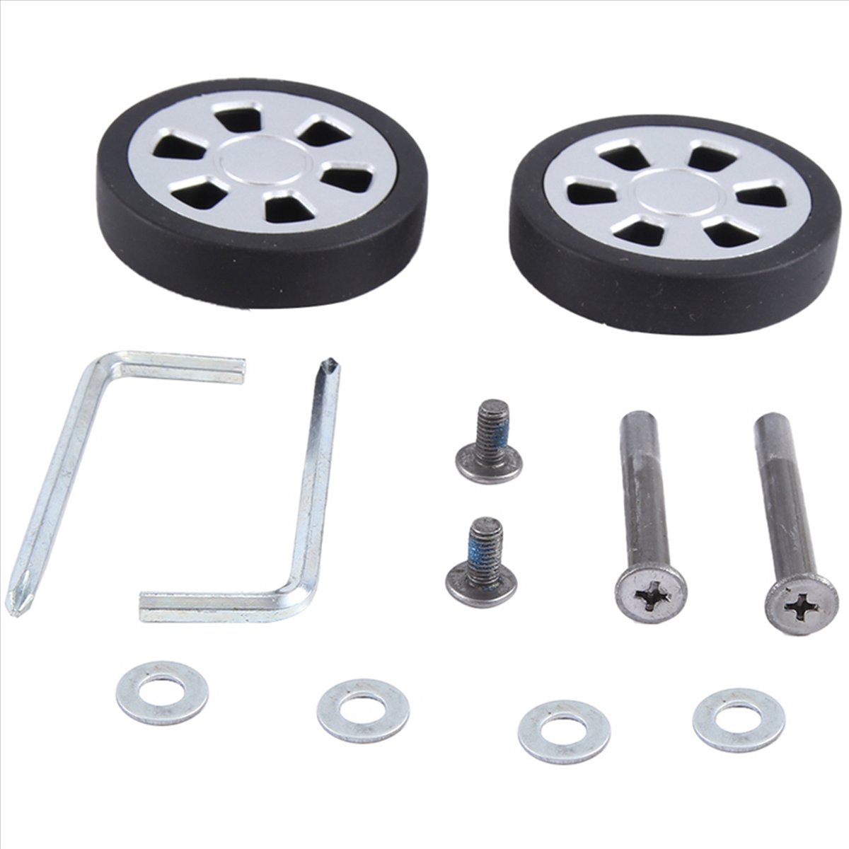 ABQR 55x13mm 2個セット 荷物用ホイール スーツ - Luggage のレビューと価格