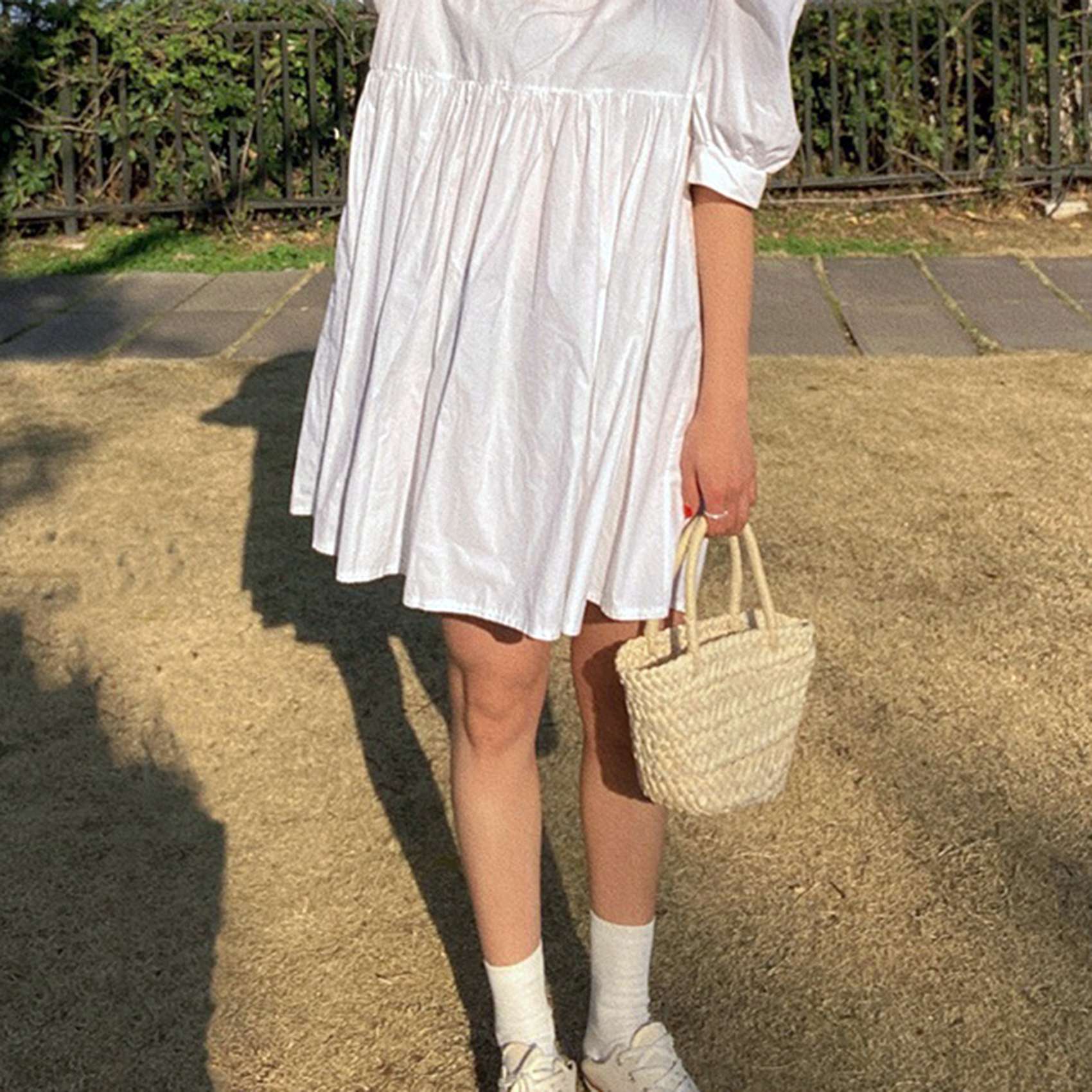 ABQR 夏の手作り小さな編みバッグ トウモロコシの皮のハン - Handbags のレビューと価格