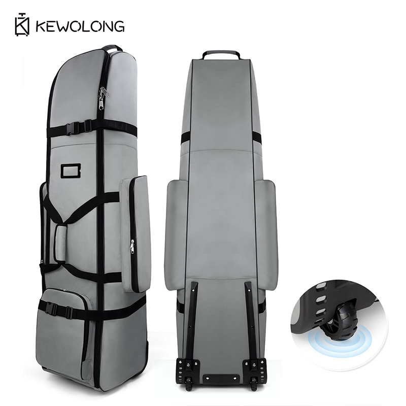 新型ゴルフトラベルバッグ、特大タンクホイール付き、折りたたみ - Foldable Rolling Luggage Bag のレビューと価格