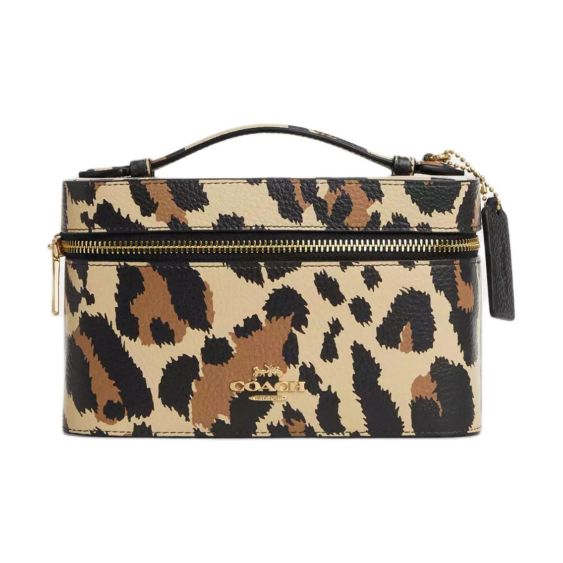 COACH コスメティック ペブルドレザー メイクアップバッ - Cosmetic Bags のレビューと価格