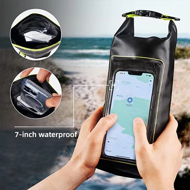 2L PVC モバイル防水バッグ水泳クロスボディバッグ漂流ラ - Handbags のレビューと価格
