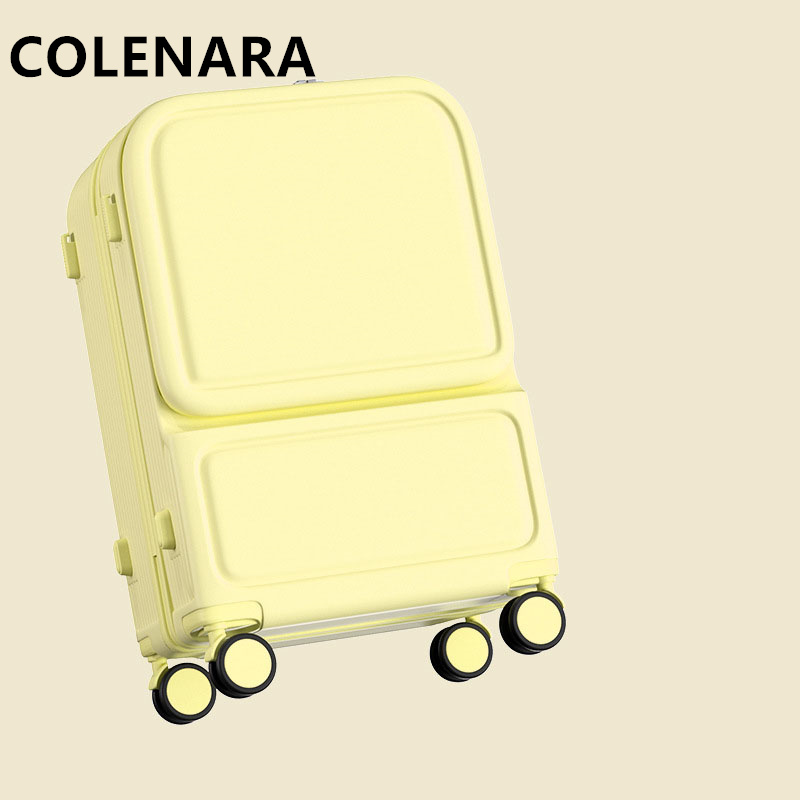 COLENARA ABS+PC スーツケース フロントオープ - Front Opening Laptop Luggage 24 Inch のレビューと価格