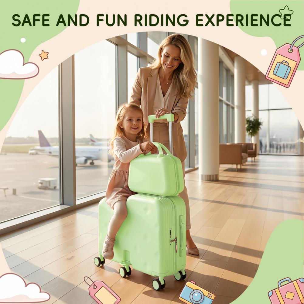 楽しいスクーター。20インチの子供用乗用バッグ。取り外し可能 - Kids Ride On Suitcase Scooter のレビューと価格